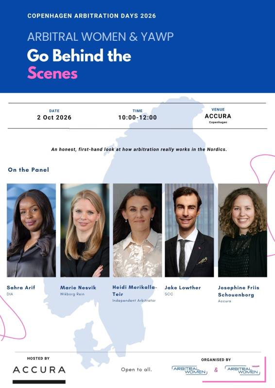 ArbitralWomen & YAWP Go Behind the Scenes