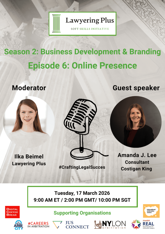 Lawyering Plus Season 2 Episode 6: Online Presence