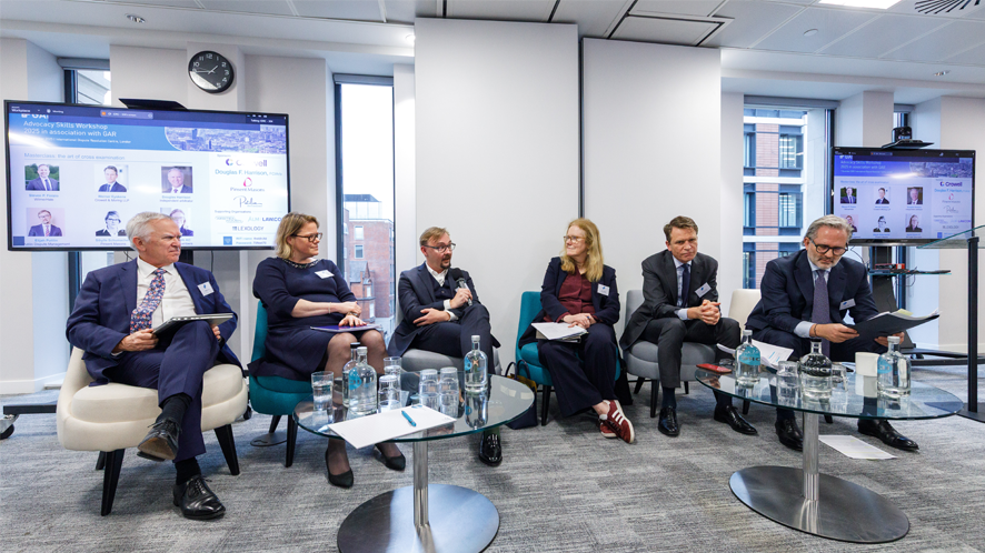 ArbitralWomen at GAR Academy Live: Advocacy Skills Workshop at London Arbitration Week