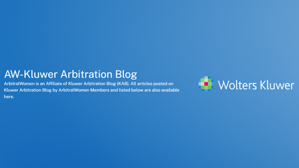 Kluwer Arbitration Blog