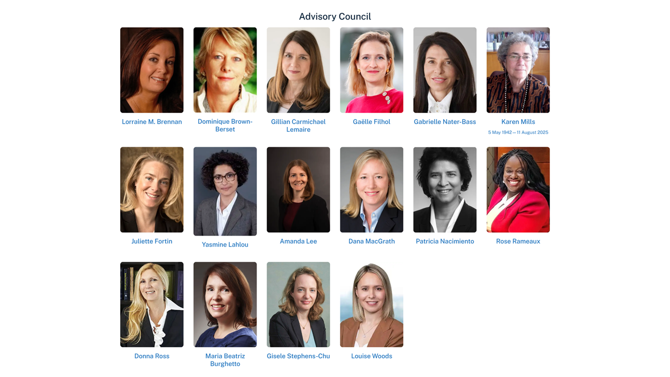 ArbitralWomen Thanks the Outgoing Members of the ArbitralWomen Advisory Council (AWAC) and Welcomes New Member