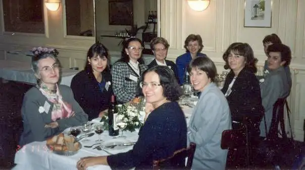 Dinner at Le Thoumieux in Paris on 22.11.1993