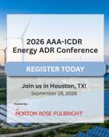 2026 AAA-ICDR® Energy ADR Conference